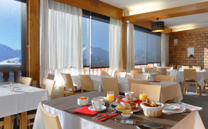 Hotel Le Chaix, Alpe d'Huez, Breakfast